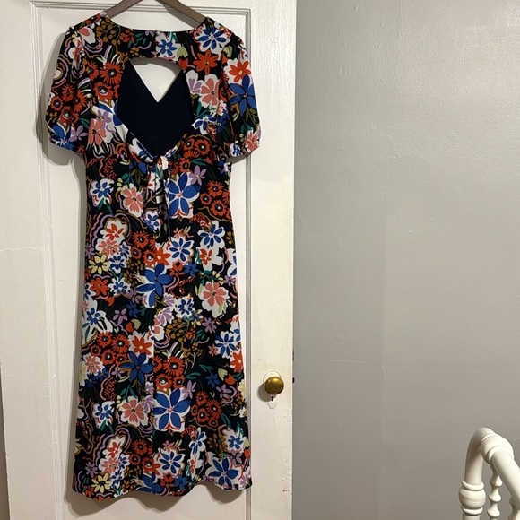 ✨ Donna Morgan Lainey Floral Dress Sz 12 - Picture 4 of 7